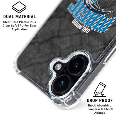 NBA Orlando Magic Dark Rust iPhone 16 MagSafe Case