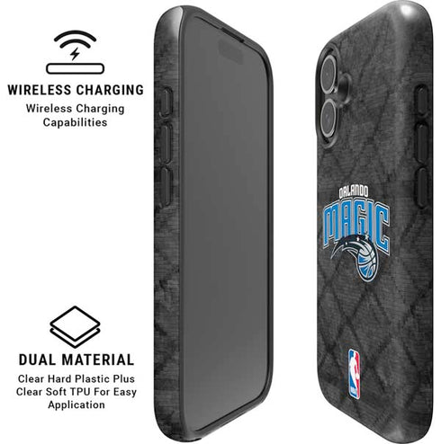 NBA Orlando Magic Dark Rust iPhone 16 Magsafe Impact Case