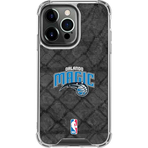 NBA Orlando Magic Dark Rust iPhone 16 Pro Clear Case