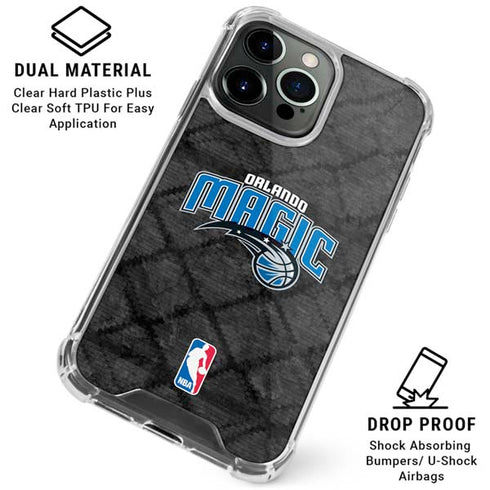 NBA Orlando Magic Dark Rust iPhone 16 Pro Clear Case
