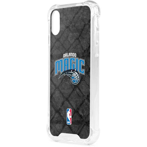NBA Orlando Magic Dark Rust iPhone XS Clear Case