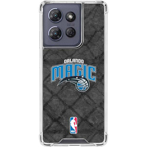 NBA Orlando Magic Dark Rust Moto G Play 5G (2025) Clear Case