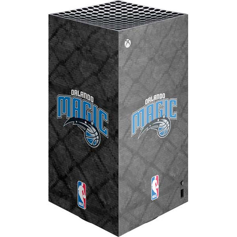 NBA Orlando Magic Dark Rust XBox Series X Digital Edition Console Skin