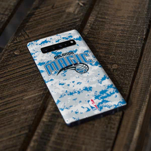 NBA Orlando Magic Digi Camo Galaxy S10 Skin