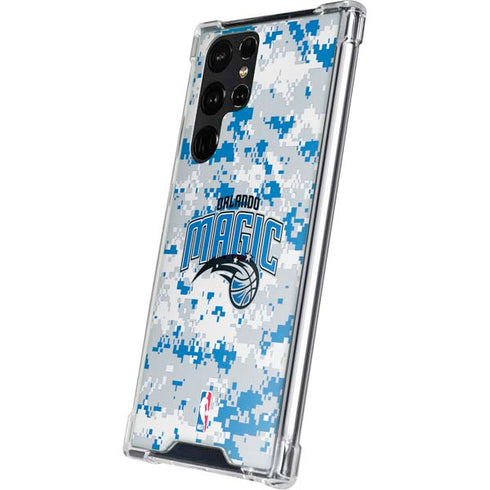 NBA Orlando Magic Digi Camo Galaxy S23 Ultra Clear Case