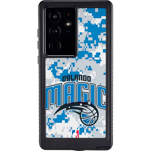 NBA Orlando Magic Digi Camo Galaxy S24 Ultra Waterproof Case