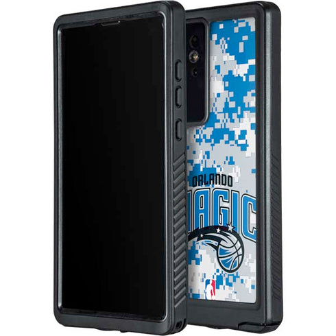 NBA Orlando Magic Digi Camo Galaxy S24 Ultra Waterproof Case