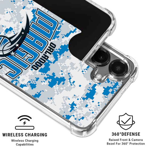 NBA Orlando Magic Digi Camo Galaxy S26 Plus Clear Case