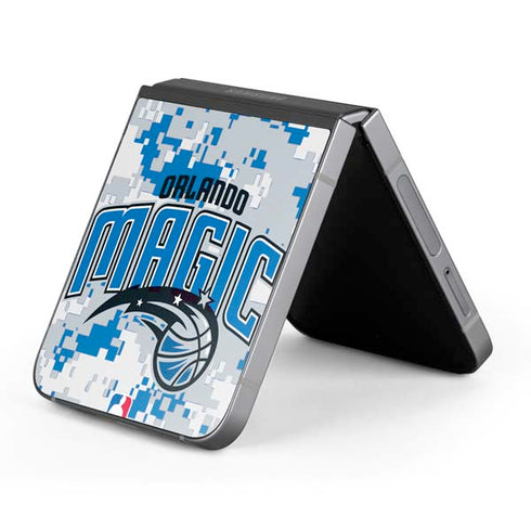 NBA Orlando Magic Digi Camo Galaxy Z Flip6 Skin