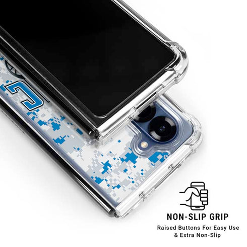NBA Orlando Magic Digi Camo Galaxy Z Fold6 Clear Case