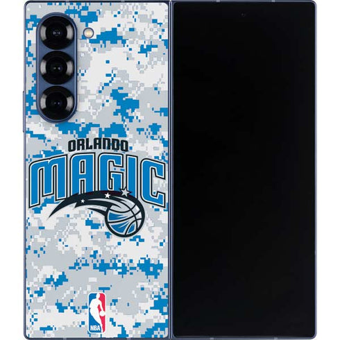 NBA Orlando Magic Digi Camo Galaxy Z Fold6 Skin