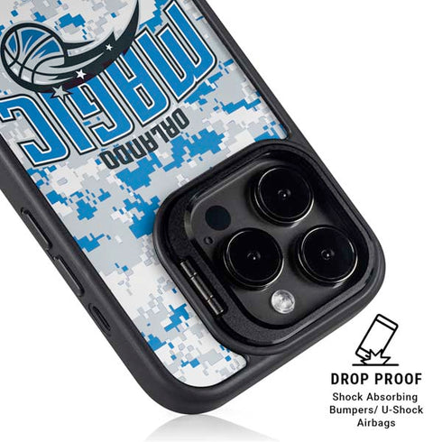 NBA Orlando Magic Digi Camo iPhone 13 Pro Kickstand Case