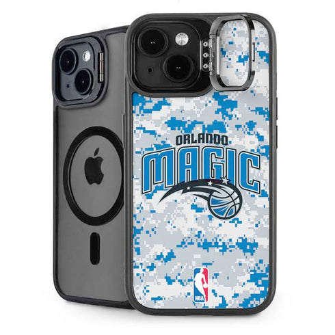 NBA Orlando Magic Digi Camo iPhone 15 Plus Kickstand Case