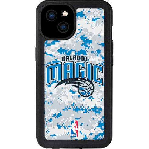 NBA Orlando Magic Digi Camo iPhone 15 Plus Waterproof Case