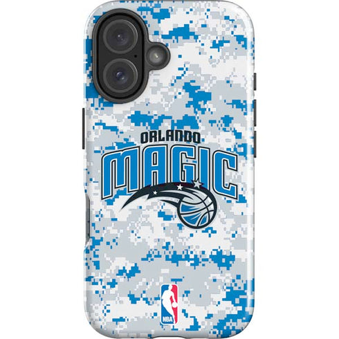 NBA Orlando Magic Digi Camo iPhone 16 Impact Case