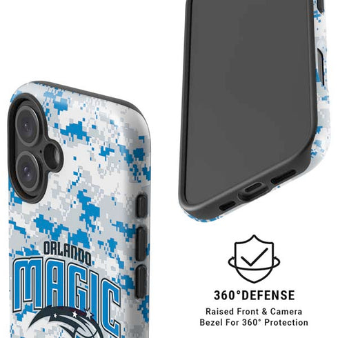 NBA Orlando Magic Digi Camo iPhone 16 Magsafe Impact Case