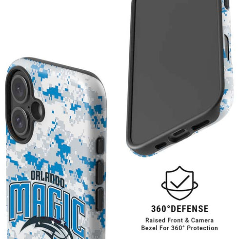NBA Orlando Magic Digi Camo iPhone 16 Plus Magsafe Impact Case