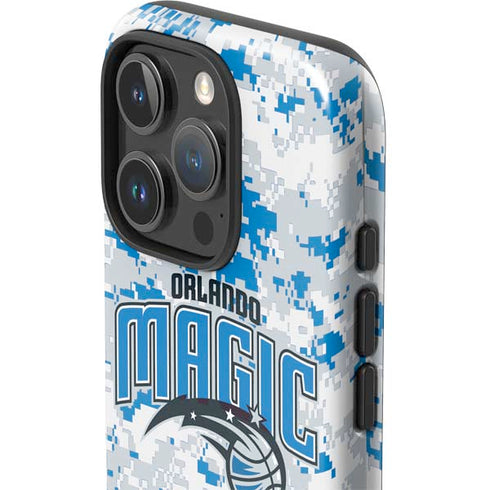 NBA Orlando Magic Digi Camo iPhone 16 Pro Max Impact Case