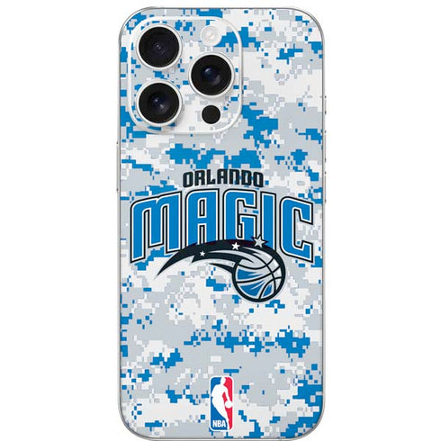 NBA Orlando Magic Digi Camo iPhone 16 Pro Skin