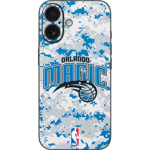 NBA Orlando Magic Digi Camo iPhone 16 Skin