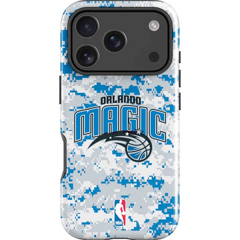 NBA Orlando Magic Digi Camo iPhone 18 Pro Impact Case