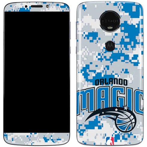NBA Orlando Magic Digi Camo Moto E5 Plus Skin
