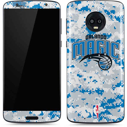 NBA Orlando Magic Digi Camo Moto G6 Skin