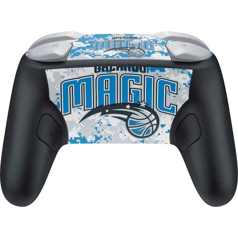 NBA Orlando Magic Digi Camo Nintendo Switch 2 (2025) Pro Controller Skin