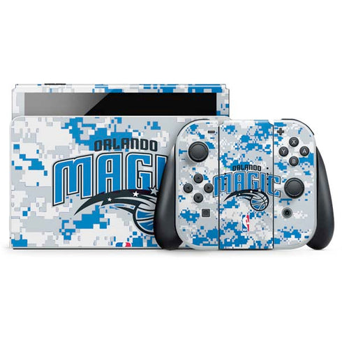 NBA Orlando Magic Digi Camo Nintendo Skins