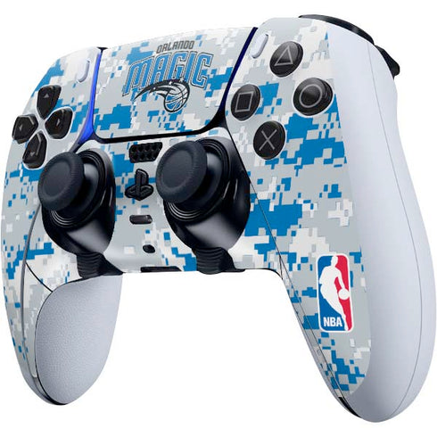 NBA Orlando Magic Digi Camo PS5 DualSense Edge Pro Controller Skin