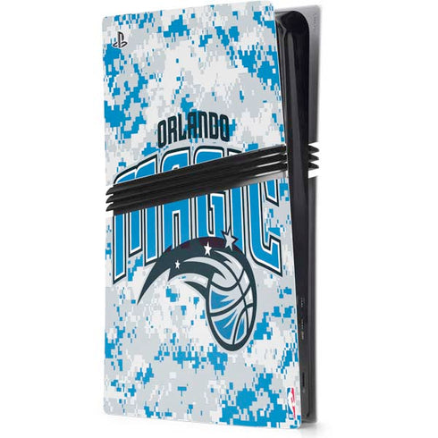 NBA Orlando Magic Digi Camo PS5 Pro Console Skin