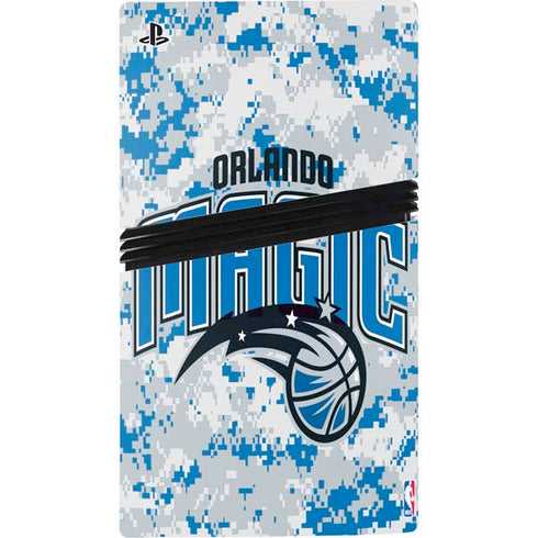 NBA Orlando Magic Digi Camo PS5 Pro Console Skin