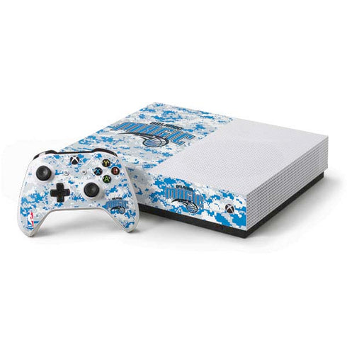 NBA Orlando Magic Digi Camo Xbox One S All-Digital Edition Bundle Skin