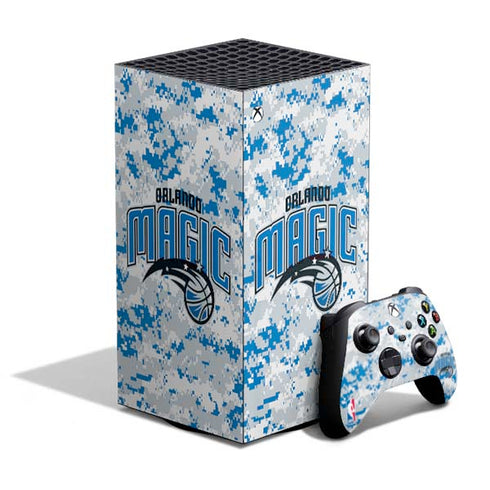 NBA Orlando Magic Digi Camo XBox Series X Digital Edition Bundle Skin