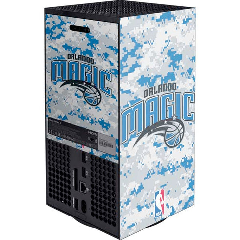 NBA Orlando Magic Digi Camo XBox Series X Digital Edition Console Skin