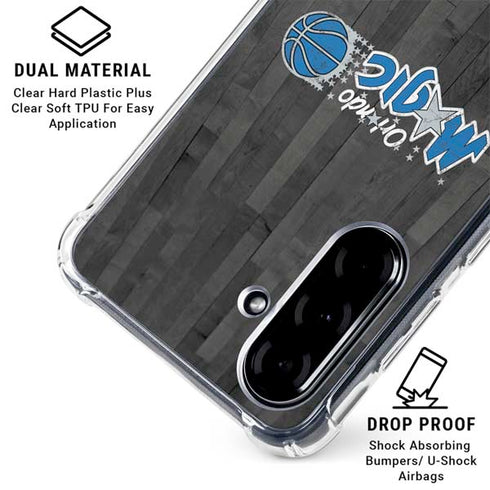 NBA Orlando Magic Hardwood Classics Galaxy A36 5G Clear Case