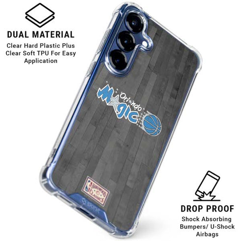 NBA Orlando Magic Hardwood Classics Galaxy S25 Clear Case
