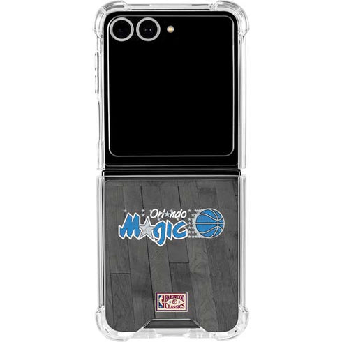 NBA Orlando Magic Hardwood Classics Galaxy Z Flip7 Clear Case