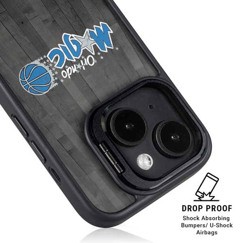 NBA Orlando Magic Hardwood Classics iPhone 15 Plus Kickstand Case