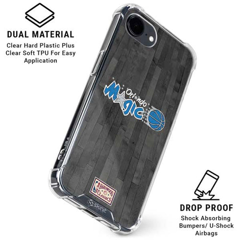 NBA Orlando Magic Hardwood Classics iPhone 16e Clear Case