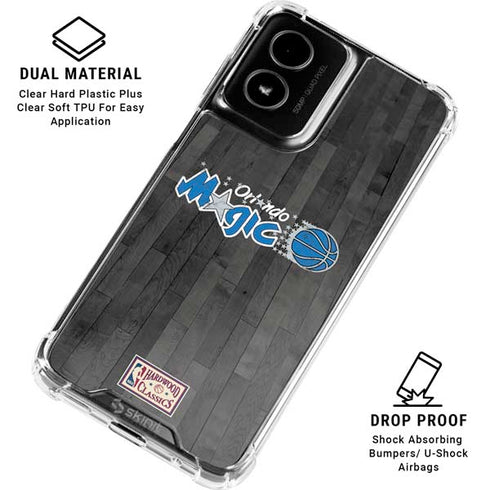 NBA Orlando Magic Hardwood Classics Moto G Power 5G (2024) Clear Case