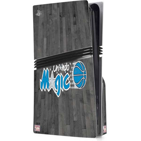 NBA Orlando Magic Hardwood Classics PS5 Pro Disk Console Skin