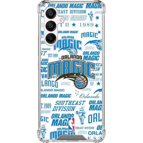 NBA Orlando Magic Historic Blast Galaxy A16 5G Clear Case