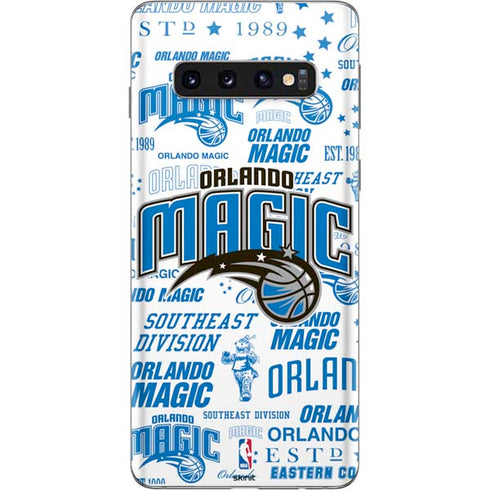 NBA Orlando Magic Historic Blast Galaxy S10 Skin