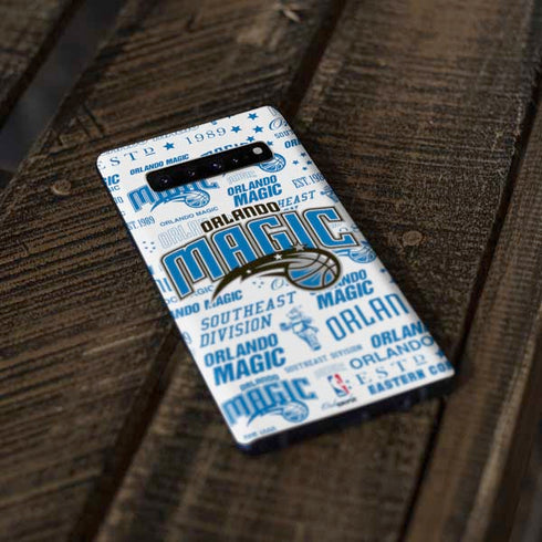 NBA Orlando Magic Historic Blast Galaxy S10 Skin
