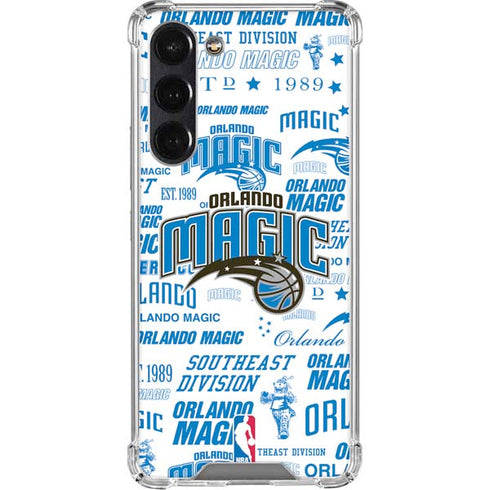 NBA Orlando Magic Historic Blast Galaxy S24 FE Clear Case