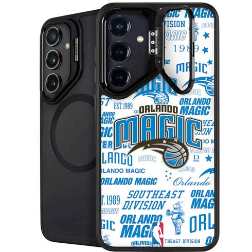 NBA Orlando Magic Historic Blast Galaxy S25 Plus Kickstand Case