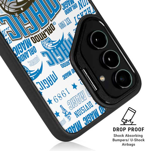 NBA Orlando Magic Historic Blast Galaxy S25 Plus Kickstand Case