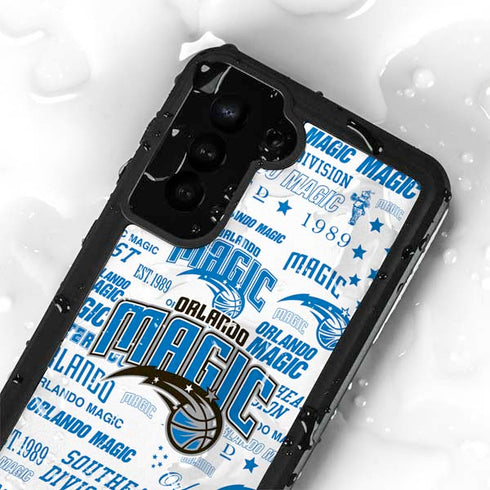 NBA Orlando Magic Historic Blast Galaxy S24 Plus Waterproof Case