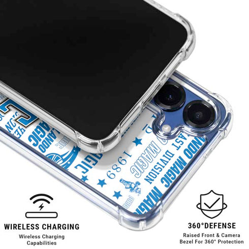 NBA Orlando Magic Historic Blast Galaxy S25 Clear Case